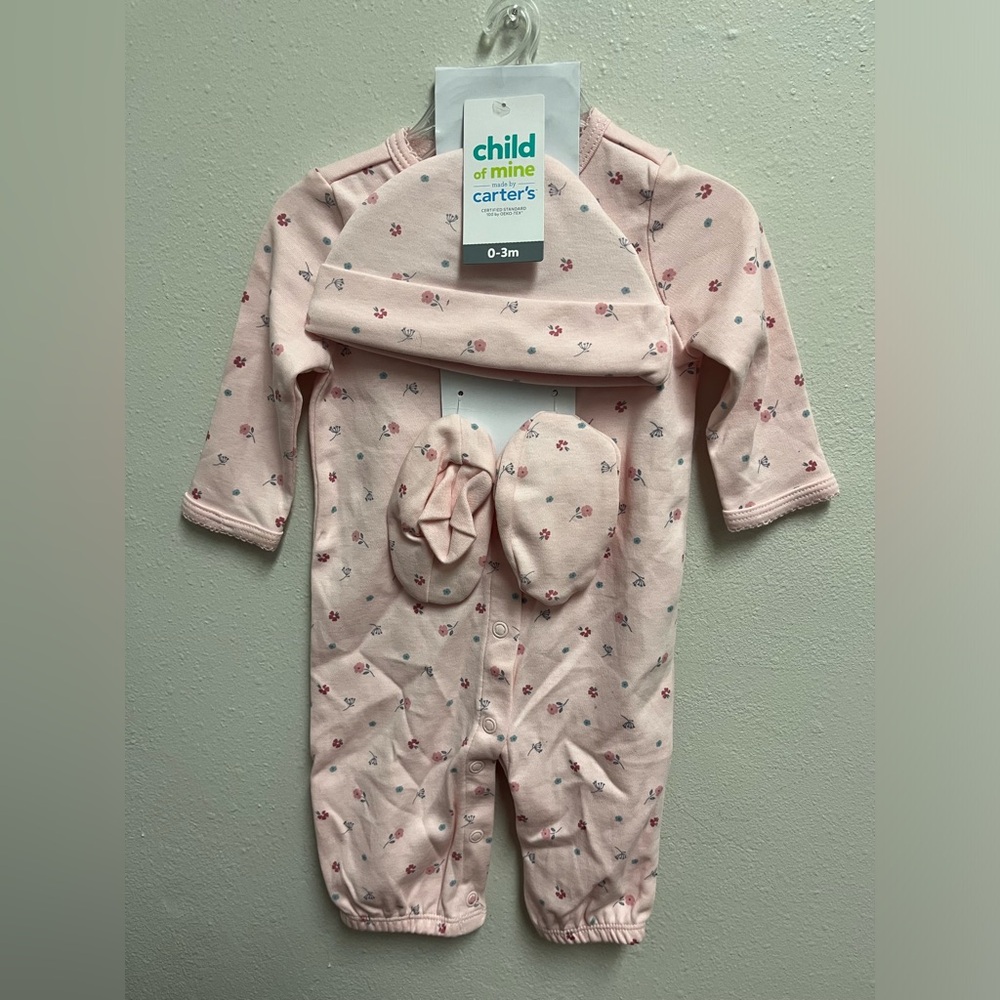 Child of Mine Carters Floral 3 piece set